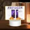 Rectangular Acrylic Night Light, Two Pumpkins Are Sitting In Front Of A Window -Nuas Diy Shop ae11d2b4e707f9948c3e3166fe942224a6561195