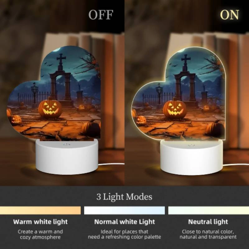 Love Acrylic Night Light, A cemetery scene with a cross and a moon in the background. Love Acrylic Night Light, A Cemetery Scene With A Cross And A Moon In The Background. -Nuas Diy Shop ae2b4bdb0691fb7a5c31de1e9c359029c16abac3