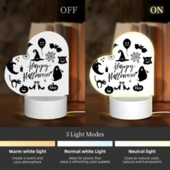 Love Acrylic Night Light, A Collection Of Halloween Symbols And Images. -Nuas Diy Shop ae5ca64aca256f476f2d8afa9aa7ae828298cae0
