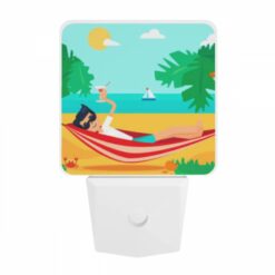 Night Light, A Man Is Sitting On A Beach Chair -Nuas Diy Shop ae6b40c57cb7e66978dcb979e9c451d904b301ad