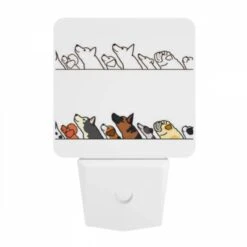 Night Light, A Line Of Dogs And A Cat Are Shown In A Cartoon Drawing. 9 Night Light, A Line Of Dogs And A Cat Are Shown In A Cartoon Drawing. -Nuas Diy Shop aee32c00d9aea124d530fa2d19dc2f19e69fe8dc