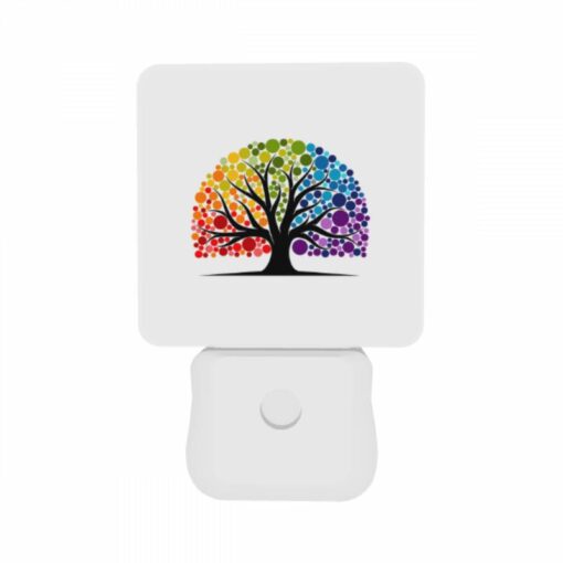 Night Light Set Of 2, A Colorful Tree With A Rainbow Of Colors. -Nuas Diy Shop af6db91540d4c8bfd3298296e5b661bee4f654d5