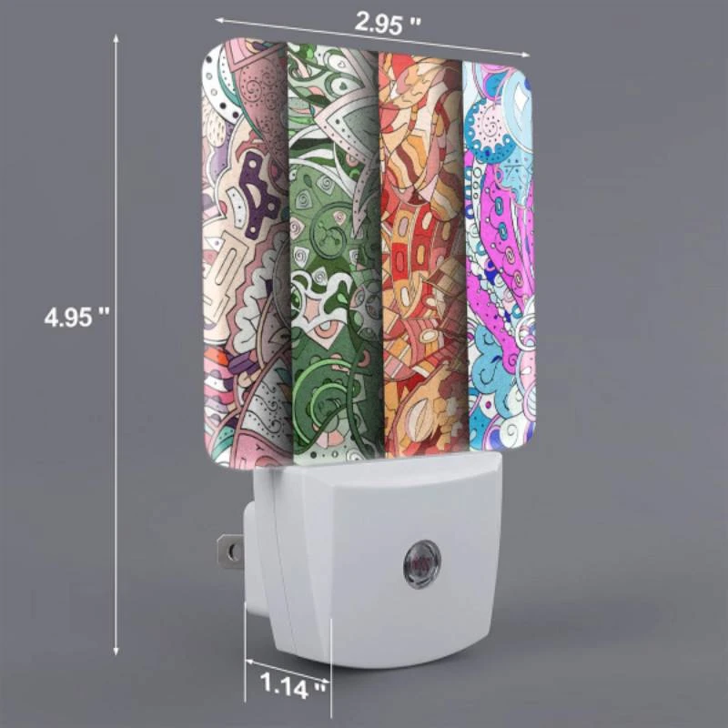 Night Light Set of 2, Three different colored paintings of a fish. Night Light Set Of 2, Three Different Colored Paintings Of A Fish. -Nuas Diy Shop b085400707bf42879c7e51a31b110c8e0f8d548e