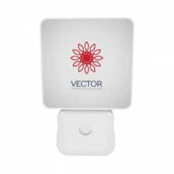 Night Light Set Of 2, A Red And White Flower With A Red Center. -Nuas Diy Shop b0958df5f909ca199da97bcb60d1abe7e47ccdc4