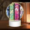 Round Acrylic Night Light, Four Different Colored Designs Of A Bird. -Nuas Diy Shop b12beb2b98ace96ad0bf4a449d406265ac3cc97b