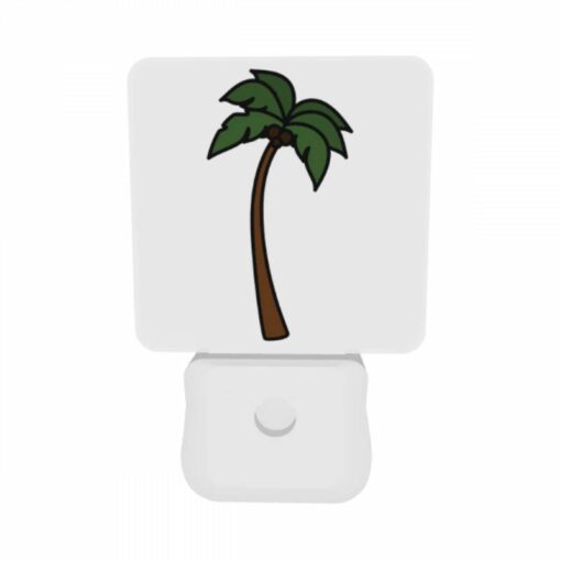 Night Light Set Of 2, A Cartoon Drawing Of A Palm Tree. -Nuas Diy Shop b19380050d0475bbfa490915d9b0c5f9ca74a77a