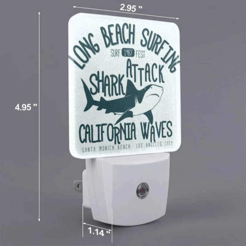 Night Light Set of 2, A poster advertising Long Beach Surfing 1987. Night Light Set Of 2, A Poster Advertising Long Beach Surfing 1987. -Nuas Diy Shop b1cd28650cdcbc6111a4c2d94a4ebaf6fef91327