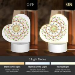 Love Acrylic Night Light, A Colorful Floral Lace Design. -Nuas Diy Shop b1dad5db1ada59437462b50b22110bb450d82dc0