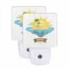 Night Light Set Of 2, A Sunny Beach With A Palm Tree And A Yellow Sun. 2 Night Light Set Of 2, A Sunny Beach With A Palm Tree And A Yellow Sun. -Nuas Diy Shop b1f37c0c84ab67d907f5887c44d099d0ef74897c