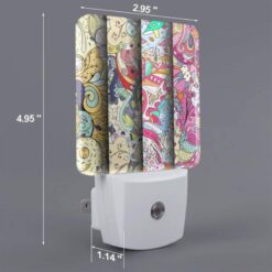Night Light, Four Different Colored Designs Of A Flower. -Nuas Diy Shop b23beb1f4d6c0b7c92bbb4e22e06e2c5ec0a38eb
