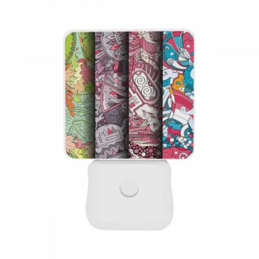 Night Light Set Of 2, Four Different Colored Designs Of A Sunflower. -Nuas Diy Shop b253ca420c9a22699c82258929ac58ec8082fa6c