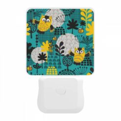 Night Light, A Colorful Cartoon Of A Forest With Various Animals -Nuas Diy Shop b4cad99577b757be9824ac03228e2138eded9bd0