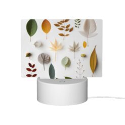 Rectangular Acrylic Night Light, A Collection Of Leaves In Various Colors And Shapes. 11 Rectangular Acrylic Night Light, A Collection Of Leaves In Various Colors And Shapes. -Nuas Diy Shop b557a94dce84773679c8a43a01428610a6dce75a