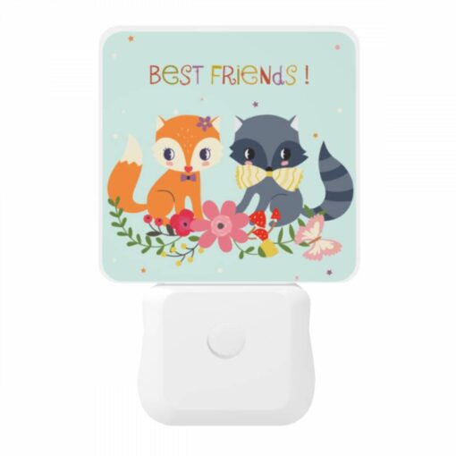 Night Light, Two Cartoon Animals -Nuas Diy Shop b652f901c6f90d82277559b7ce6bbeb043002f13