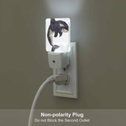 Night Light, A Black And White Whale With A White Belly. -Nuas Diy Shop b6db66507f65725669c6b019e64124344a534ff4
