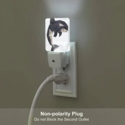 Night Light, A Black And White Whale With A White Belly. 5 Night Light, A Black And White Whale With A White Belly. -Nuas Diy Shop b6db66507f65725669c6b019e64124344a534ff4