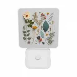 Night Light Set Of 2, A Collection Of Different Flowers And Leaves. -Nuas Diy Shop b73e2e59a58e8f42558a72c3fb5fcacd31f85863