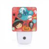 Night Light, A Halloween Themed Image With A Girl And Various Halloween Symbols. -Nuas Diy Shop b82bebc064c8a0a027e961a38aff56c5a6c60a6b