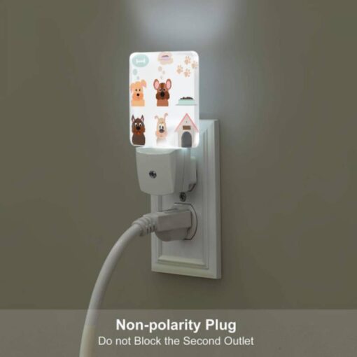 Night Light Set Of 2, A Collection Of Cartoon Dog Images. -Nuas Diy Shop b8dda191b2649254bf0978fba6539be75076dc89