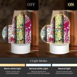 Love Acrylic Night Light, Four Different Colored Paintings Of Flowers. -Nuas Diy Shop b9fc4ba89e0cd6937110a853888c27dacf3333af
