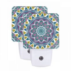 Night Light Set Of 2, A Colorful