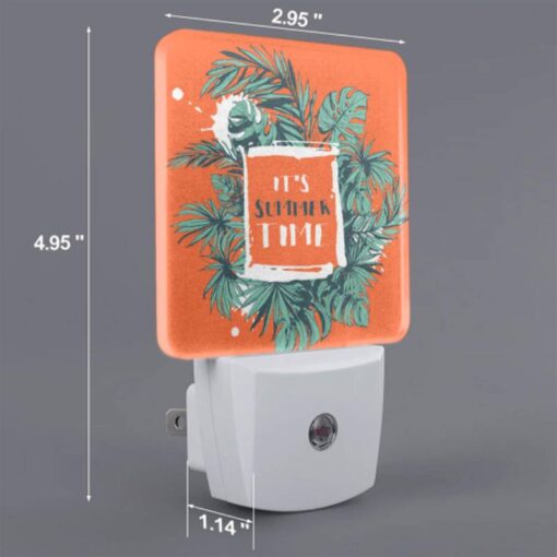 Night Light Set Of 2, A Colorful Poster With The Words "It's Summer Time" Written On It. -Nuas Diy Shop bc1310f8667a315bd6ca63c1cbbc393323f57daa