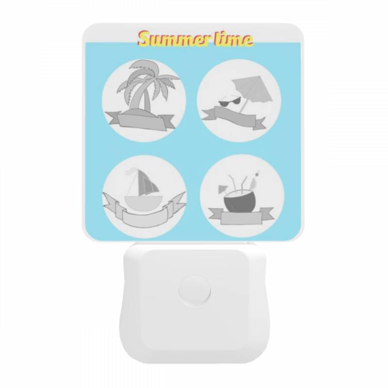 Night Light, Four different beach items are shown in a circle. Night Light, Four Different Beach Items Are Shown In A Circle. -Nuas Diy Shop bc3ceb4668f524b44c16cf8573226ba2ae960eb8