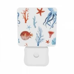 Night Light Set Of 2, A Collection Of Sea Creatures -Nuas Diy Shop bfbb39c015d428e22a881700fa6fd6be70c10bc1