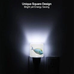 Night Light Set Of 2, A Blue And Yellow Fish With A Green Eye. -Nuas Diy Shop bfde95052fdb782044e5bfc63994d36d96628dfc