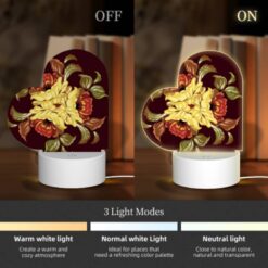 Love Acrylic Night Light, A Colorful Flower Design With Yellow -Nuas Diy Shop c0564b22c1b8b39d0ac0ca87a66769df03ae70a3