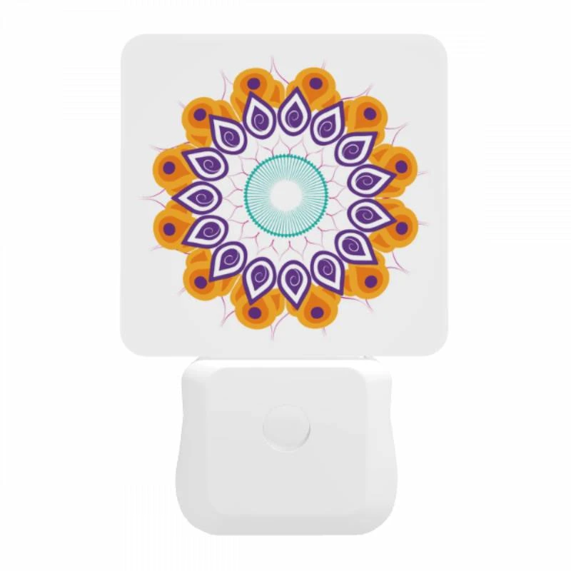 Night Light, A colorful flower with a blue center. Night Light, A Colorful Flower With A Blue Center. -Nuas Diy Shop c0820d086a201a23526526e4d07599a2a91986df