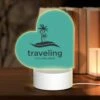 Love Acrylic Night Light, A Logo For A Traveling Company.