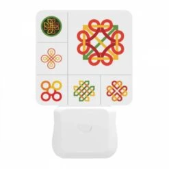 Night Light, Four Different Colored Geometric Shapes. -Nuas Diy Shop c2724857aee56d08994f229a576293a6e9dd5215