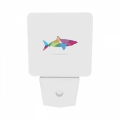 Night Light Set Of 2, A Colorful Fish Is Shown In A White Background. -Nuas Diy Shop c28860e4665312b14f5357fd50dd1337858539a6