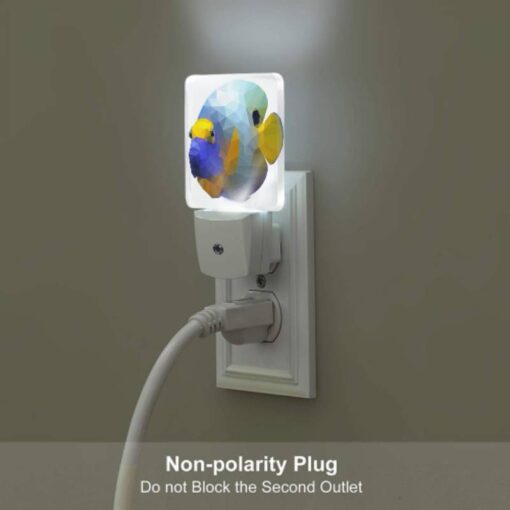 Night Light Set Of 2, A Blue And Yellow Fish With A Black Nose. -Nuas Diy Shop c2cc03908f3c80400b72675830c2da795e1a8e59