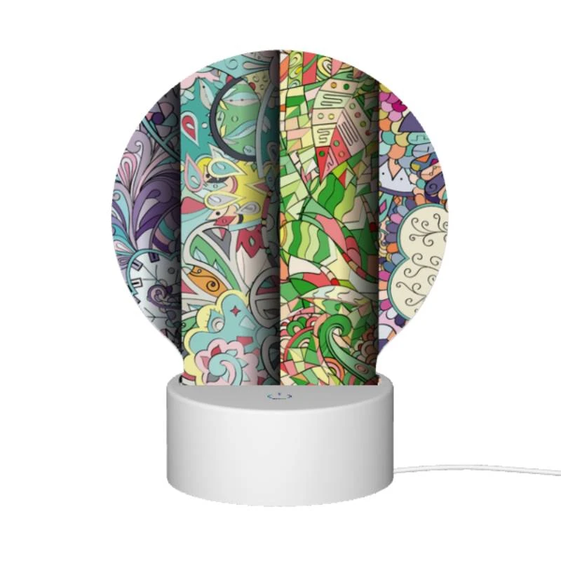 Round Acrylic Night Light, Four different colored paintings of flowers. Round Acrylic Night Light, Four Different Colored Paintings Of Flowers. -Nuas Diy Shop c2e2ffb03037f639dd9b2ee5d3874cfbac55f9c1