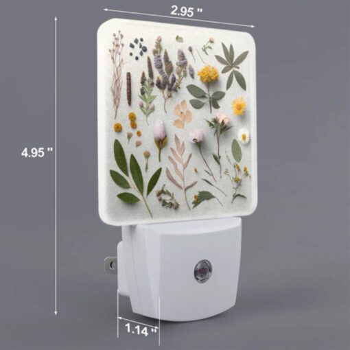 Night Light Set Of 2, A Collection Of Flowers And Plants Are Displayed On A Table. -Nuas Diy Shop c3a73dff8b37dc6bd83ccc9113eb4ea2908aa01d