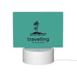 Rectangular Acrylic Night Light, A Logo For A Traveling Company. -Nuas Diy Shop c3b3e815955e7bf0aed42cc660a0ef43e46ae8d2