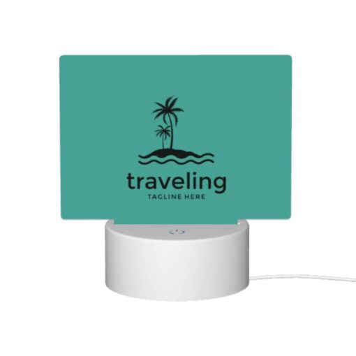 Rectangular Acrylic Night Light, A Logo For A Traveling Company. -Nuas Diy Shop c3b3e815955e7bf0aed42cc660a0ef43e46ae8d2