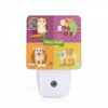 Night Light, Four Different Animals Are Shown In A Row -Nuas Diy Shop c3db1493de01d6477144b5abad4d85c5bbaefed5