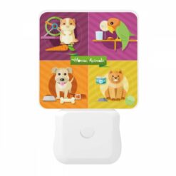 Night Light, Four Different Animals Are Shown In A Row -Nuas Diy Shop c4ad7026c28231e01d57b27c89aef0e8bd94852a