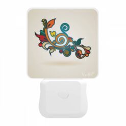 Night Light, A Colorful And Swirly Design With Leaves And Flowers. -Nuas Diy Shop c5ae6117b09d439f577f26b2e062e9142a5b473d