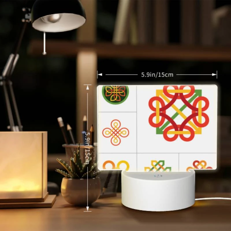 Rectangular Acrylic Night Light, Four different colored geometric shapes. Rectangular Acrylic Night Light, Four Different Colored Geometric Shapes. -Nuas Diy Shop c6790c226a8491afbc1ea6b21d66d15b7664de12