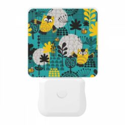 Night Light, A Colorful Cartoon Of A Forest With Various Animals -Nuas Diy Shop c67ef180fc40d07d2e7279769f6c44e79dfdf048
