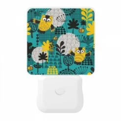 Night Light, A Colorful Cartoon Of A Forest With Various Animals 10 Night Light, A Colorful Cartoon Of A Forest With Various Animals -Nuas Diy Shop c67ef180fc40d07d2e7279769f6c44e79dfdf048