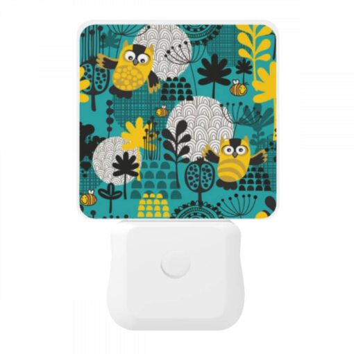 Night Light, A Colorful Cartoon Of A Forest With Various Animals -Nuas Diy Shop c67ef180fc40d07d2e7279769f6c44e79dfdf048