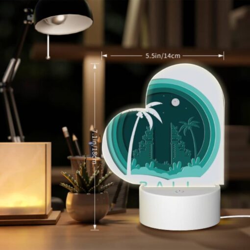 Love Acrylic Night Light, A Round Logo For The City Of Bali. -Nuas Diy Shop c7c21b8db60328e0dcb25ca61403d69ed4426922