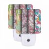 Night Light Set Of 2, Four Different Colored Designs Of A Sunflower. -Nuas Diy Shop c96e20ed44581b42ff535b51a85a7726338c32c8