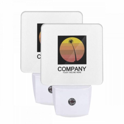 Night Light Set Of 2, A Logo For A Company That Features A Palm Tree. -Nuas Diy Shop cb98061c8bb80c442ecc3ce685675d0432ab2d50