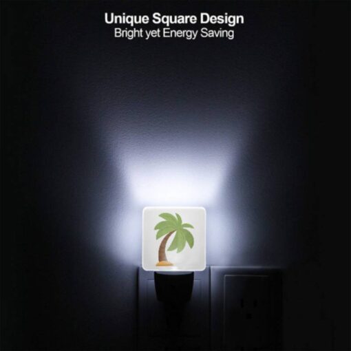 Night Light, A Green Palm Tree With A Brown Trunk. -Nuas Diy Shop cbac322e904e527dd8796ba35ef8e9bdbdbae2f7